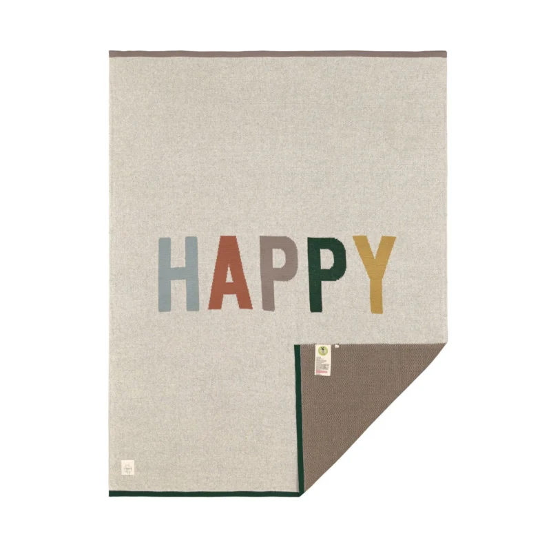 Babydecke Bio Baumwolle, Happy Nature