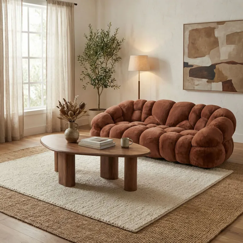 Couchtisch Sanat | Handgefertigtes Designmöbel aus Mangoholz