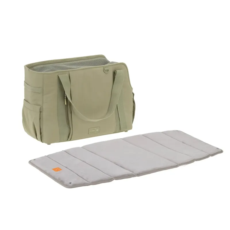 Palopa Hundetasche Crinkled Weda Pale Olive Hauptansicht