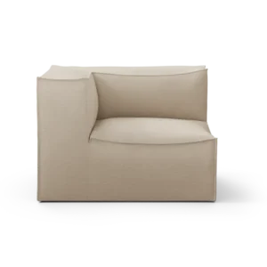 Catena Sofa Connect Corner in Rich Linen natural with left armrest
