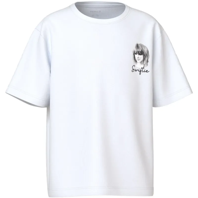 Name It Bright White Fern Celebrity Icons Regular T-Shirt