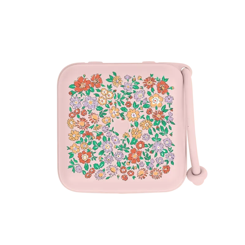 BIBS x LIBERTY Pacifier Box Oscar Meadow - Blossom - BIBS