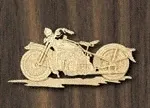 1936 Harley - Model VLH Scroll Saw Pattern