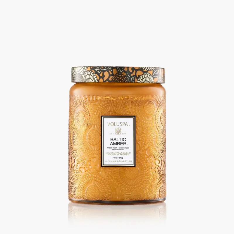 Voluspa Duftkerze Baltic Amber | Large Jar