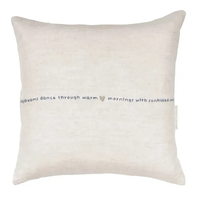 Bastion Collections - Kissenhülle Daydreams Beige 50 x 50 cm