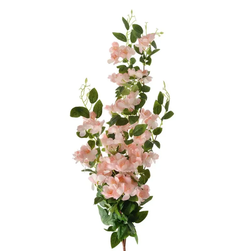 Clayre & Eef - Künstliche Blume Rosa/Grün 88 cm