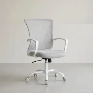 Ergonomischer Bürostuhl - Mit Mesh-Rückenlehne - Höhenverstellbar Mit Wippfunktion