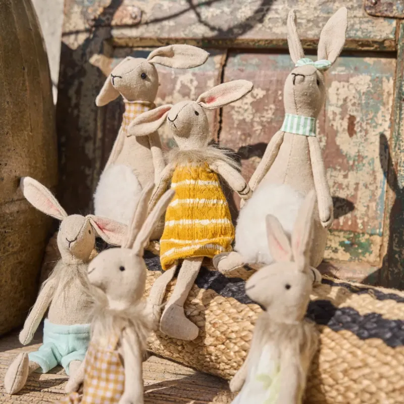 Stoffhase H18cm - Mehrere Varianten