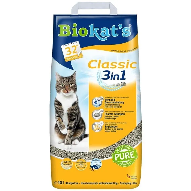 Biokats Classic Katzenstreu 3in1 – 10 ltr