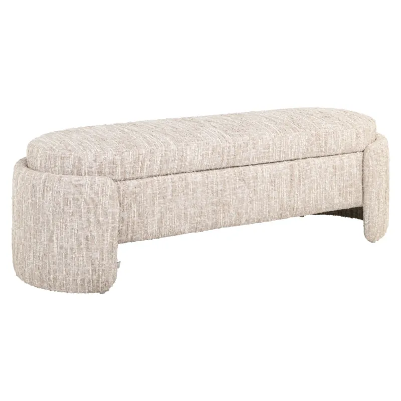 Richmond Interiors Sitzbank Cupid mit Stauraum | Beige