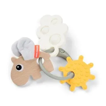 Done by Deer Sensorischer Aktivitätsring Happy clouds Holz
