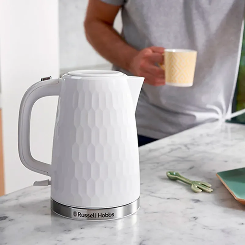 Hervidor Honeycomb blanco de Russell Hobbs-RUS2605070