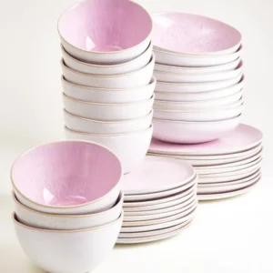 Areia Geschirr-Set classic rosé 40-teilig