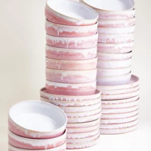 Cordoama Geschirr-Set modern rosé 40-teilig