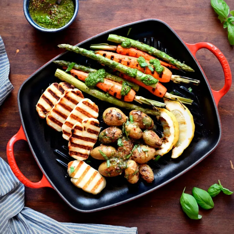 Parrilla grill rectangular honda Le Creuset-