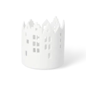 Räder Porzellan-Teelichthalter Stadt Innenhof