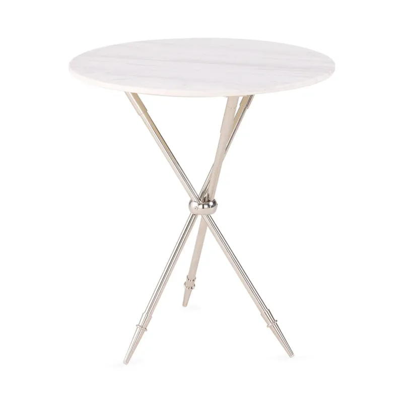 Jonathan Adler Marmor-Beistelltisch Rider Tripod | Schwarz