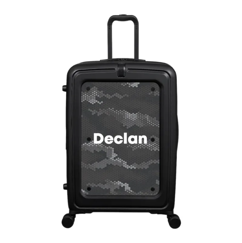 Modify - Suitcase with Personalised Panel (Hexagon Camo - Name)