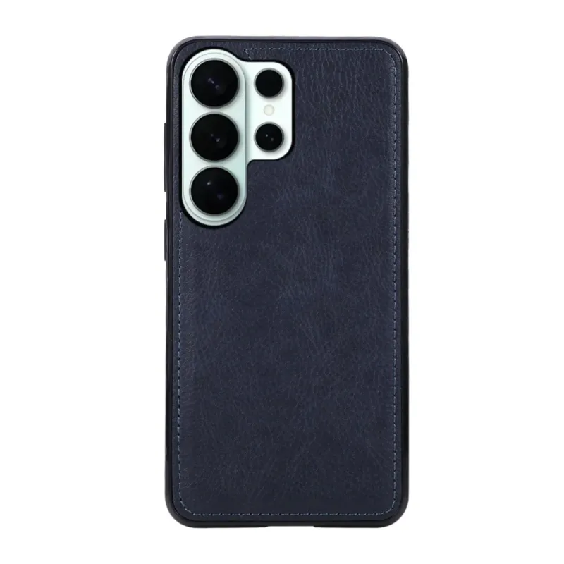 Slim Leather Case For Samsung Galaxy Galaxy S22 Black Parkfield Supplies