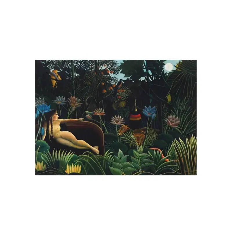 The Dream by Henri Rousseau Floor Mat Floor Mat