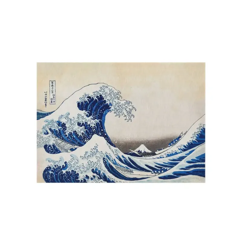 The Great Wave off Kanagawa Floor Mat