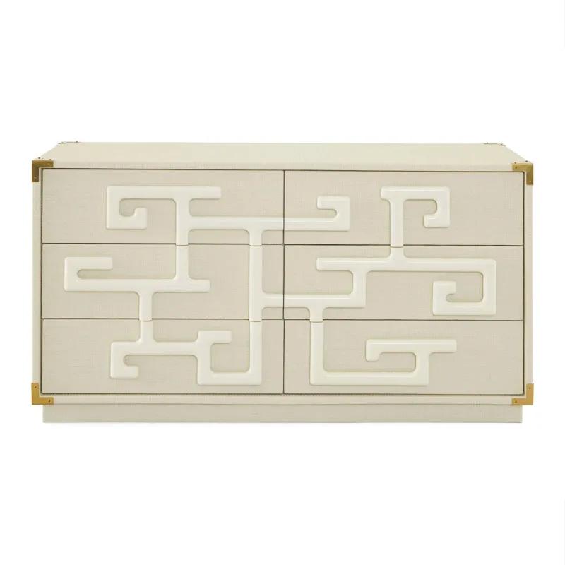 Jonathan Adler Schubladenkommode Trousdale mit 6 Schubladen